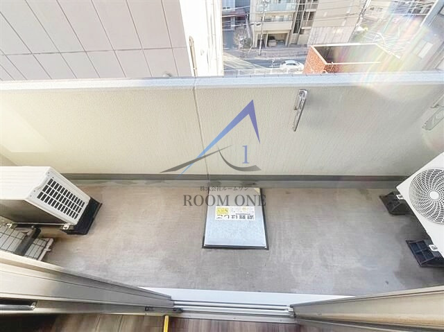 ハーモニーレジデンス東京イースト＃００２のバルコニー|バルコニーです。