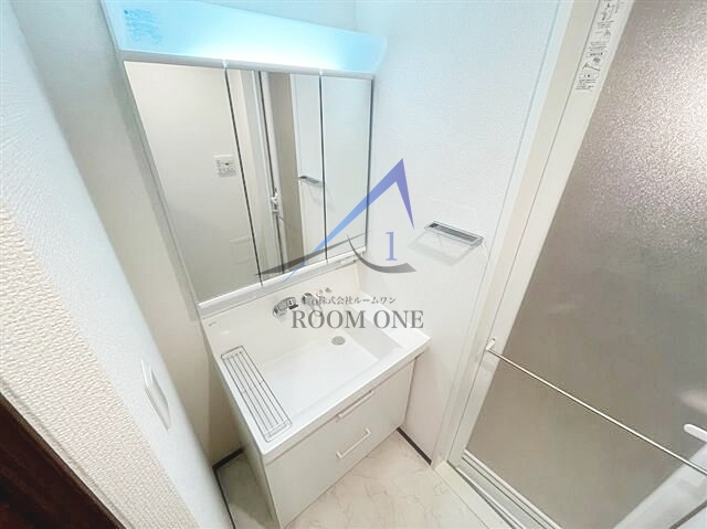 ハーモニーレジデンス東京イースト＃００２の洗面所|洗面台です。