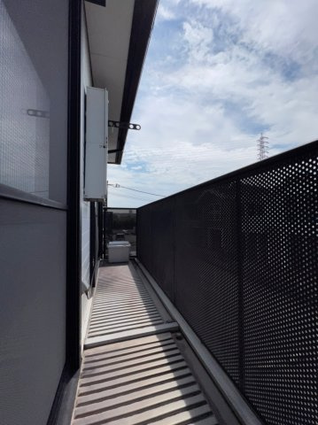 メルヴィルA棟のバルコニー