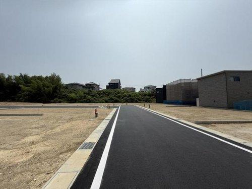 常滑市榎戸町3丁目 第3期　全11区画　8号地の前面道路含む現地写真|R7.7.5撮影　現地写真