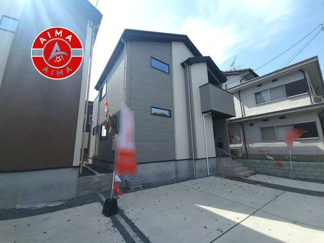 糟屋郡久山町猪野第4-2棟（1号棟）　の外観|デザイン性のある外観です。