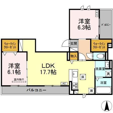 【間取り】 | D-avance花田