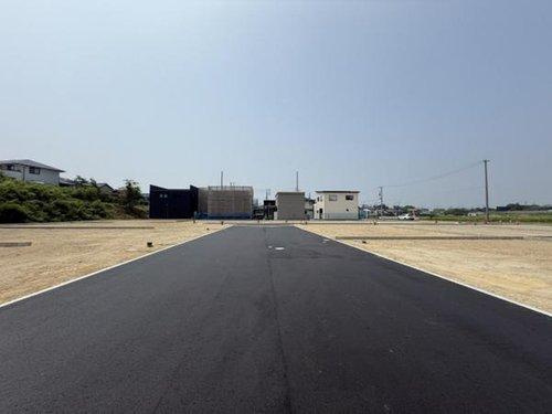 常滑市榎戸町3丁目 第3期　全11区画　3号地の前面道路含む現地写真|R7.7.5撮影　現地写真