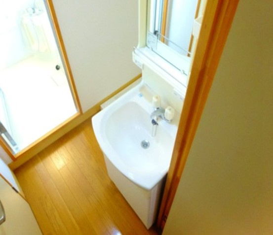 青山マンションの洗面所