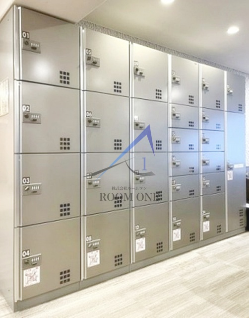 インペリアルお茶の水のその他共用部分|宅配ボックスです。