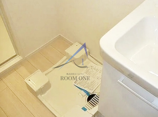 錦糸町一重ローヤルコーポの設備|洗濯機置き場です。