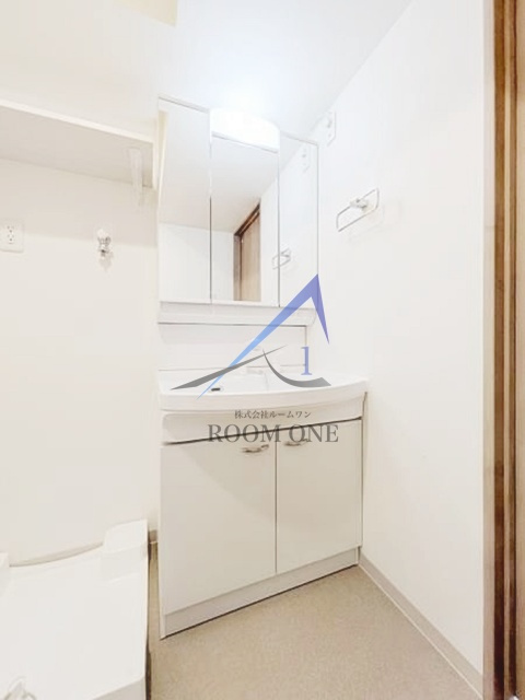 シティフォレスト森下の洗面所|洗面台です。