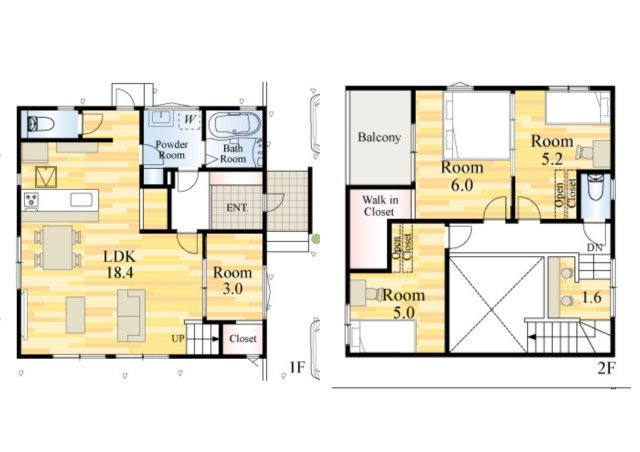 【間取り】の画像