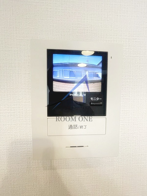 アメリカンリバティー白鷺のセキュリティ|モニター付きインターホンです。
