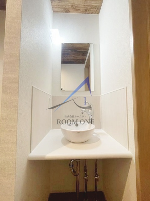 アメリカンリバティー白鷺の洗面所|独立洗面台です。