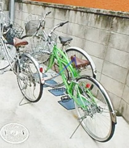 カーサ・ルナのその他共用部分|駐輪場です。