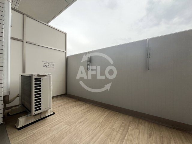 プレサンス淡路駅前のバルコニー|プレサンス淡路駅前　バルコニー