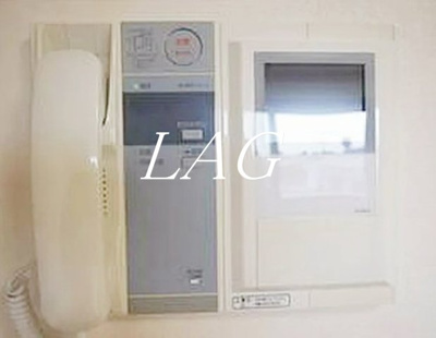 【セキュリティ】 | ルーブル中延弐番館 | モニター付きインターホンです。