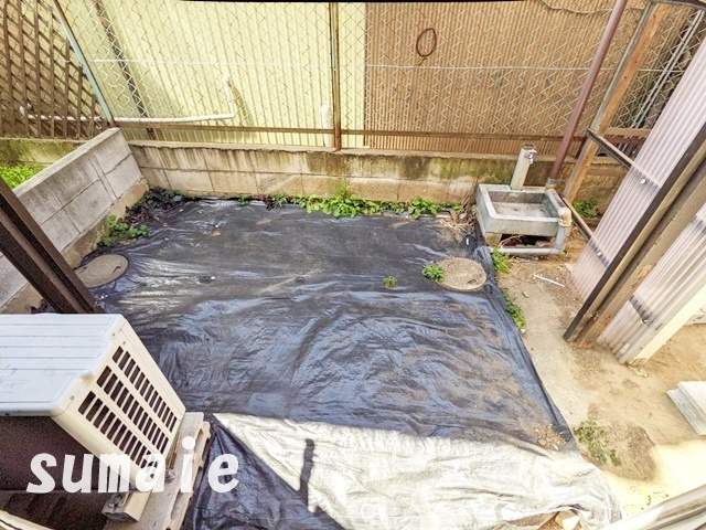 今谷上町戸建の庭|家庭農園も楽しめるお庭あり！