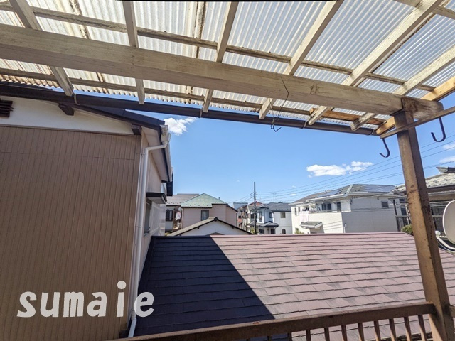 今谷上町戸建の展望|２階のベランダからの眺望！