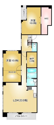 ラ・フォルトゥレス・ド・フェ覚王山｜名古屋市の賃貸ならMｙ賃貸の間取り