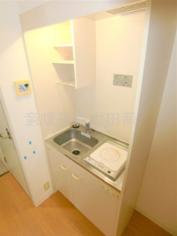 グランヴェルジュ大鳥居のキッチン|IHクッキングヒーター