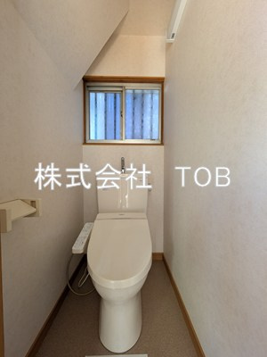 【トイレ】 | 染地2丁目貸家-普通借家契約2年-