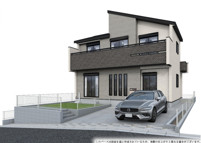 【外観パース】 | ★仲介手数料無料★横浜市港南区日野中央２丁目 | 仲介手数料無料！お問合せ下さい/080-7058-7312 