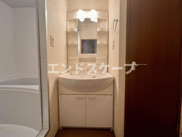 ボナールアークAの独立洗面台|高崎、前橋エリアのお部屋探しはエンドスケープまで！お客様の理想お聞かせ下さい♪