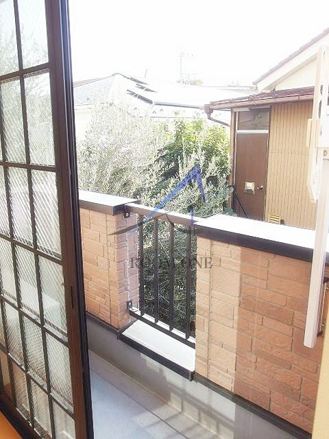 プリムヴェールⅡのバルコニー|バルコニーです。