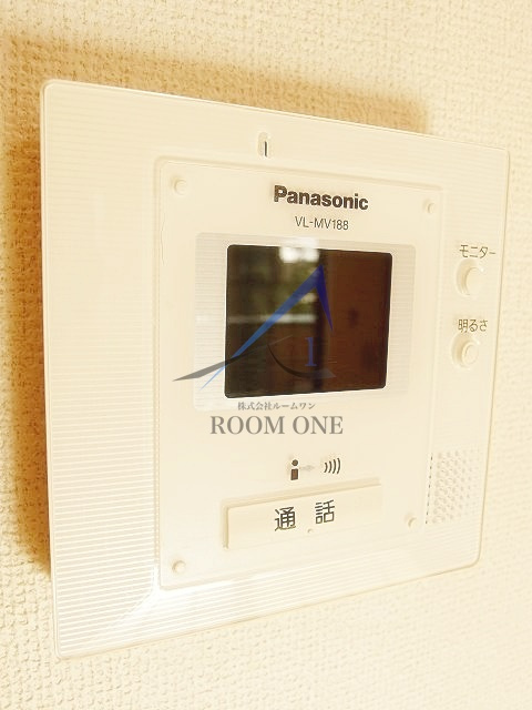 プリムヴェールⅡのセキュリティ|モニター付きインターホンです。