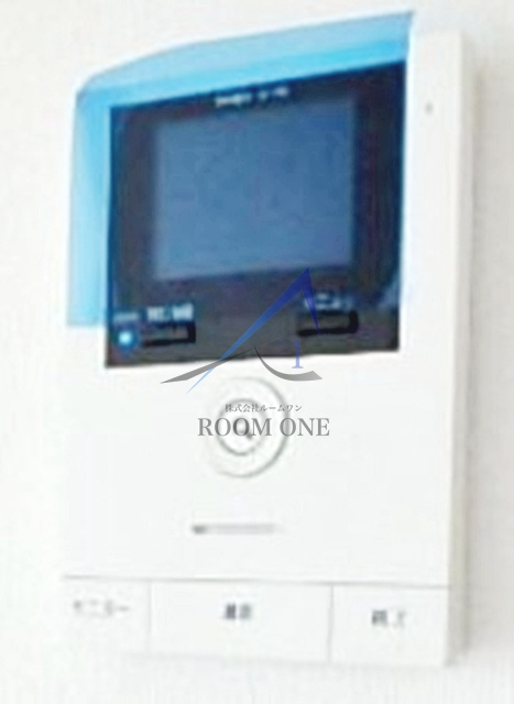 タウンコート双葉のセキュリティ|モニター付きインターホンです。