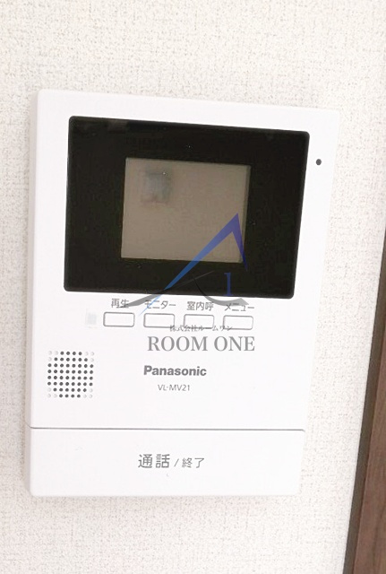 エクセルコート白楽のセキュリティ|モニター付きインターホンです。