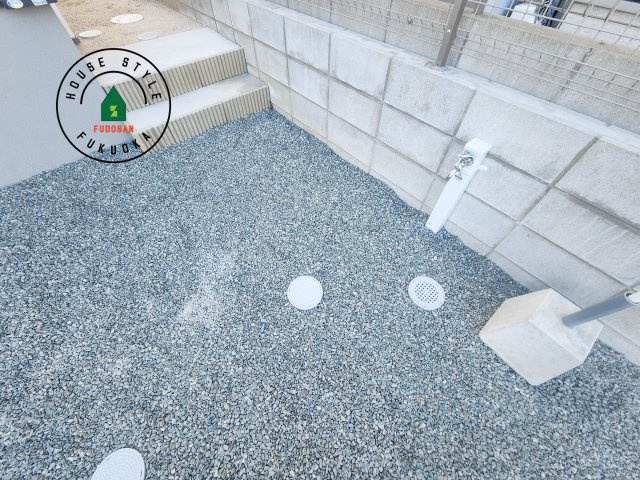 福岡市東区雁の巣2丁目第6-2棟（1号棟）　の庭|お庭で自由な時間を過ごせます。