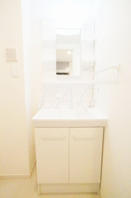 【洗面所】 | リブリ・コーポ・樹 | 独立洗面台です。