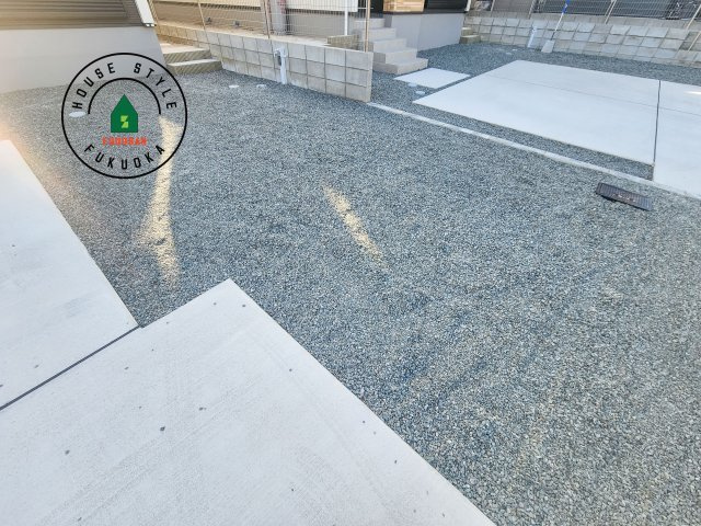 福岡市東区雁の巣2丁目第6-2棟（2号棟）　の庭|お庭で自由な時間を過ごせます。