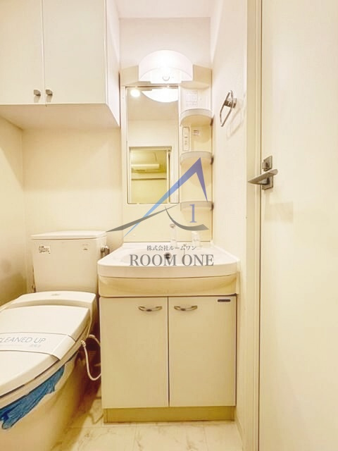 レジディア日本橋人形町Ⅱの洗面所|洗面台です。