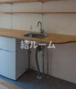 板橋区赤塚新町１丁目のアパートのキッチン