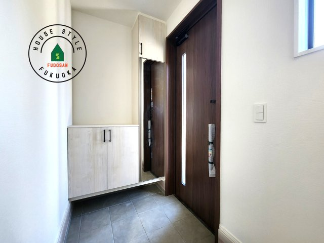 糟屋郡宇美町障子岳2丁目第2-3棟（1号棟）の防犯設備|二重ロックでしっかり防犯対策ができます。