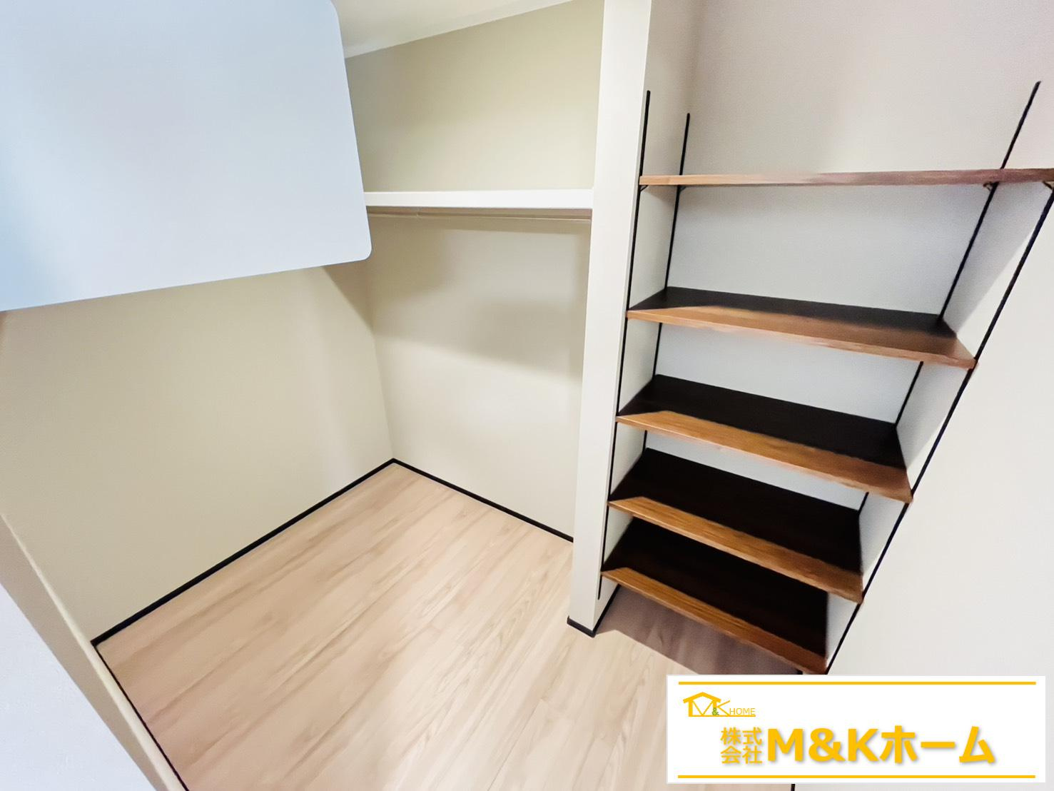 半田市有楽町3丁目　全3棟　3号棟の収納|WIC完備☆