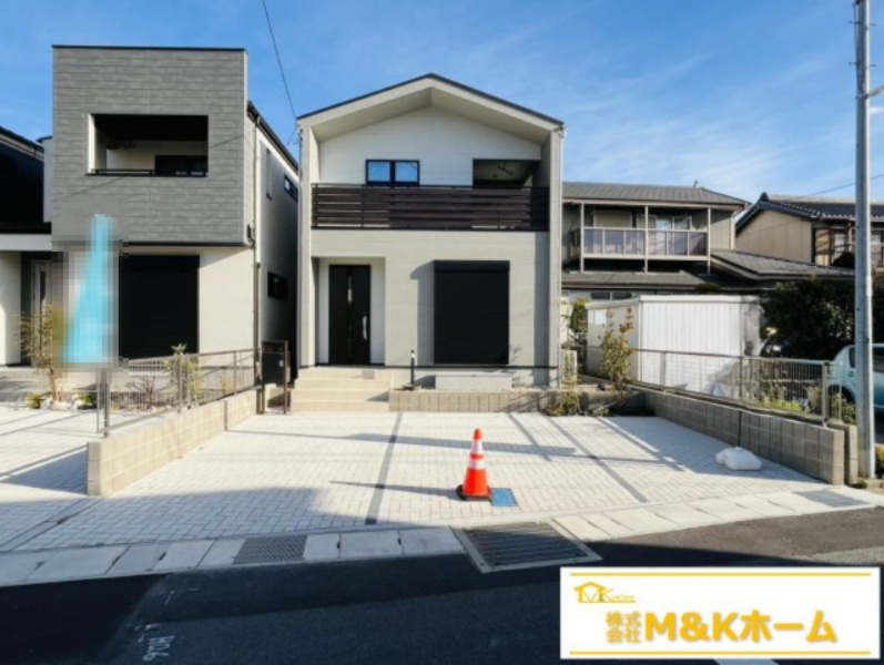 半田市有楽町3丁目　全3棟　3号棟の前面道路含む現地写真|長期優良住宅♪