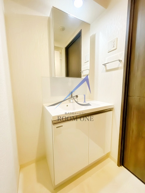 スカイコートグランデ清澄白河の洗面所|洗面台です。