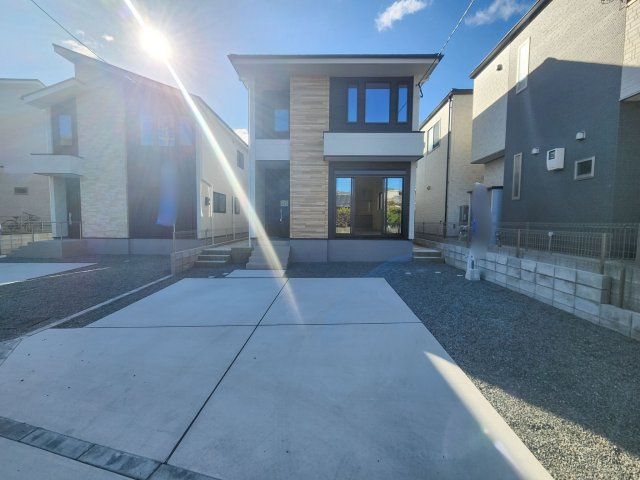 福岡市東区雁の巣2丁目第6-2棟（1号棟）　の外観|デザイン性のある外観です。