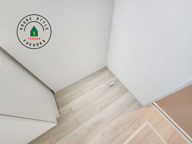 福岡市東区雁の巣2丁目第6-2棟（1号棟）　のランドリースペース|ランドリースペースとなります。広々して有効的にご使用できます。 