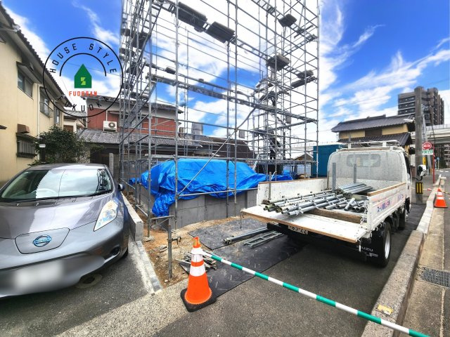 大野城市白木原4丁目台2-1棟（1号棟）の前面道路含む現地写真|見学の時間などお気軽にお問い合わせ下さい。