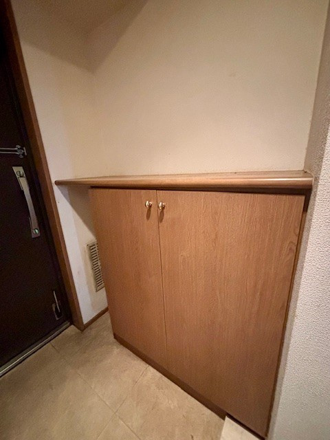 フラージュ八千代の収納|物の大きさや形に関わらず、整理整頓が簡単にできるよう工夫しました。2025年12月撮影