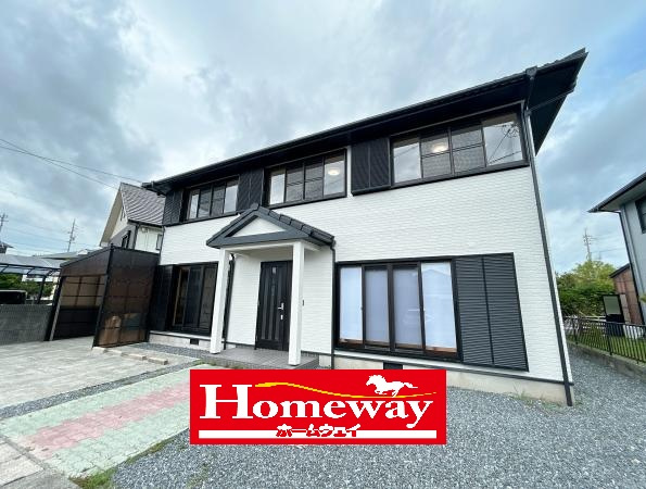 【外観】 | 仲介手数料無料！東岐波小学校に通えるリフォーム済み中古住宅　宇部市東岐波 | かわいいお家になって誕生しました