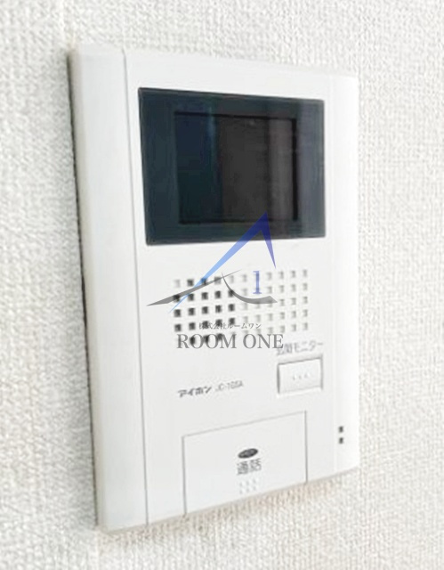 第２２オーナーズビルのセキュリティ|モニター付きインターホンです。