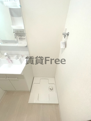 【洗面所】 | アールグレイコート桃谷　仲介手数料無料