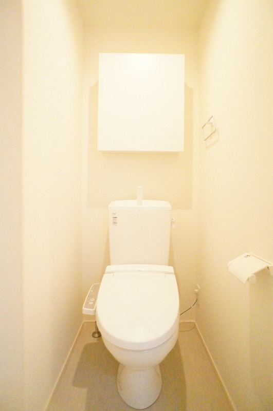 大和市上草柳１丁目の賃貸マンションのトイレ|清潔感のあるトイレです