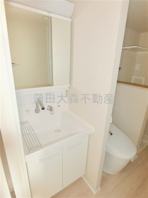 レピュア南大井レジデンスの洗面所