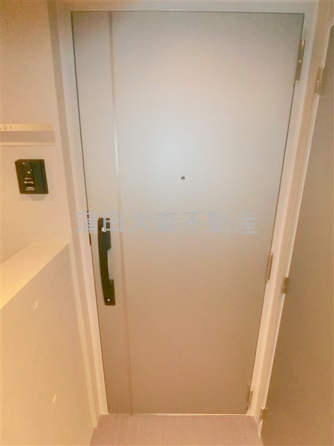 レピュア南大井レジデンスの玄関