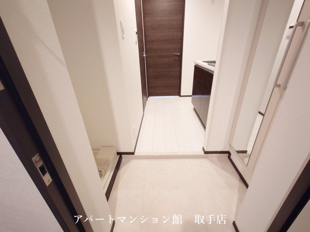 ジェノヴィア天王台の玄関