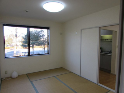 【和室】 | パークハイツA棟 | 全室照明器具設置