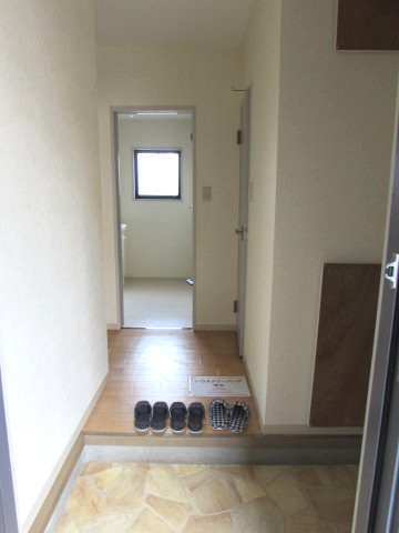 パークハイツA棟の玄関|玄関です